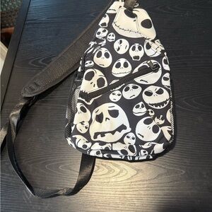 Jack Skellington Nightmare Before Christmas Crossbody Sling Bag